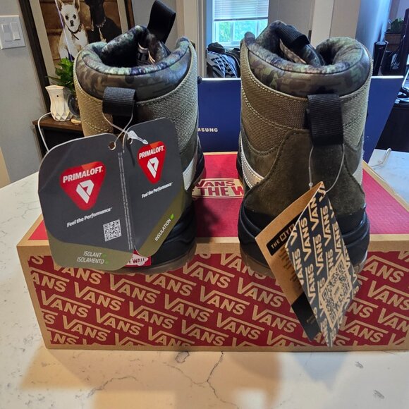 Vans UltraRange Exo Hi MTE-1 Mens 10 Camo Dark Olive VN0A5KS5DOL RARE NEW - Picture 6 of 13